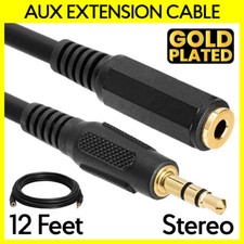 3.5mm Extension Cable 12 Ft