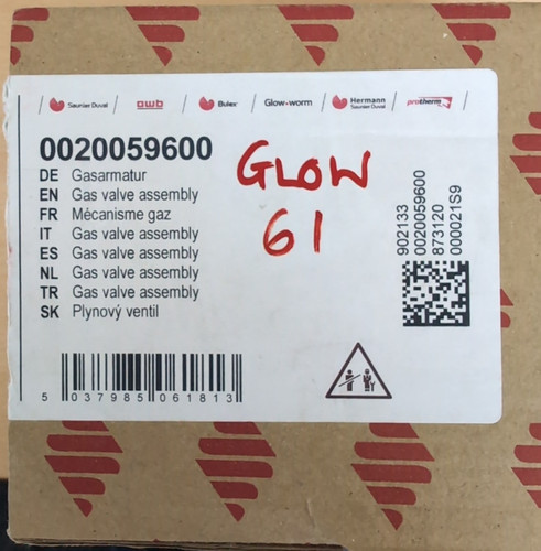 Glow worm gas valve - glow-worm,