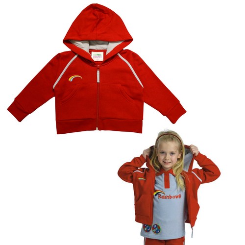 Rainbows hoodie zip jacket - zip,