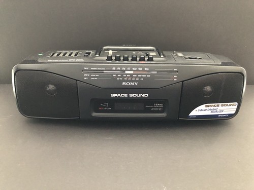 Sony radio cassette corder - sony,