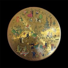 VINTAGE 1950s  LE RAGE  LARGE POWDER COMPACT RARE