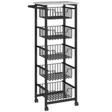 Kitchen Island Trolley Storage