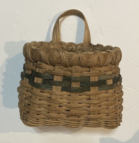 Vintage handmade woven - woven, hanging