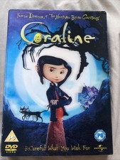 Coraline DVD 2009 Henry Selick