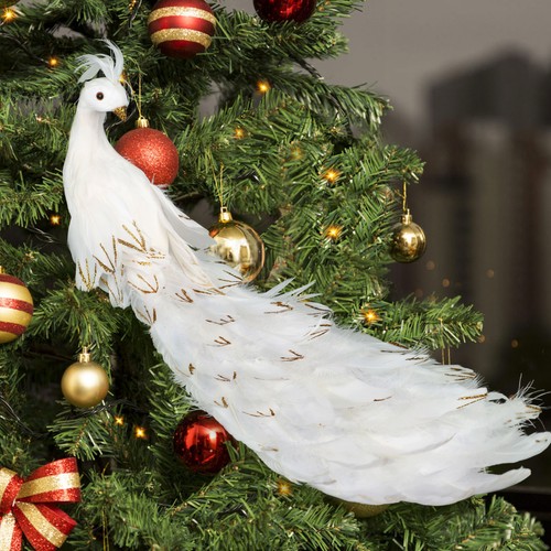 2pcs artificial peacock bird - 2pcs,