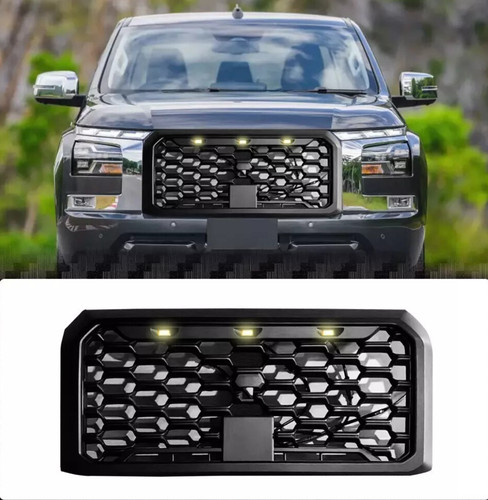 Black front grille - black, grill