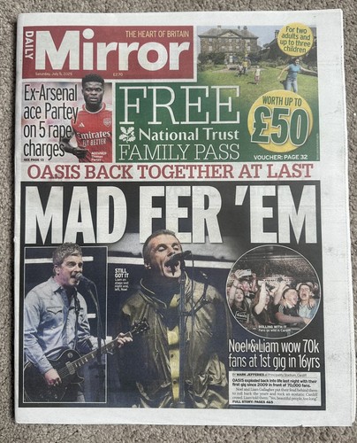Daily mirror 5th - daily,