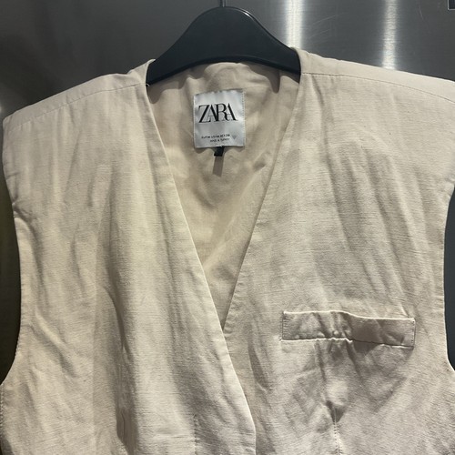 Zara cream long line - cream,