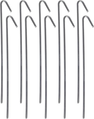 Pack tent stakes metal - 10,