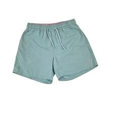 Polo Ralph Lauren Mens Swim Shorts Size Large Green Embroided Pony 