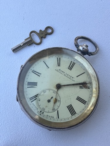 Antique 935 silver pocket - .935,