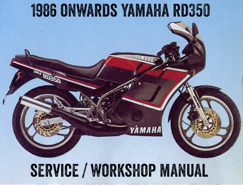 1986on yamaha rd350f rd350 - yamaha,
