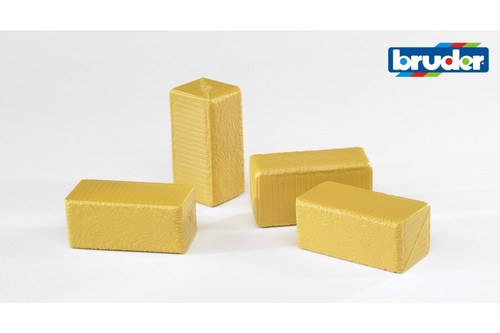 Bruder toy hay bales - bruder,