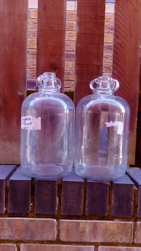 Demijohn clear glass - demijohn,