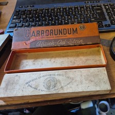 VINTAGE CARBORUNDUM SHARPENING