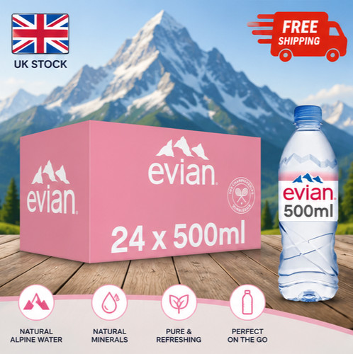 Evian still natural mineral - evian,