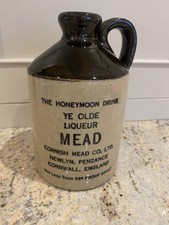 Vintage Stoneware Bottle 'The
