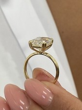 Diamond Emerald Cut Ring F VS1