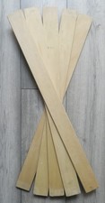 Replacement Sprung Wooden Bed Slats - 75.8 cm X 6.1 cm X 9 mm - 5 Pack