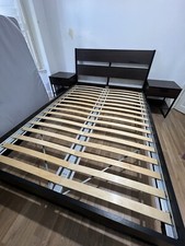 IKEA Trysil Double Bed - Brown