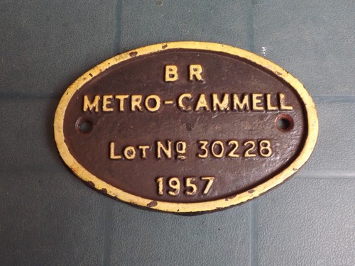 Mk1 coach plate - mk1,