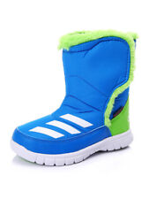 Adidas Youth Kids Lumi Lumi Snow Winter Boot Trainer / Blue White / RRP £52