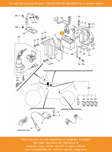 Yamaha battery assy - yamaha,