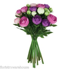 Artificial silk Ranunculus