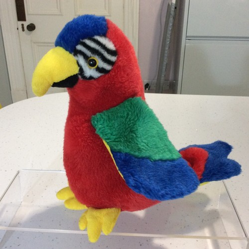 Macaw parrot plush soft - parrot,