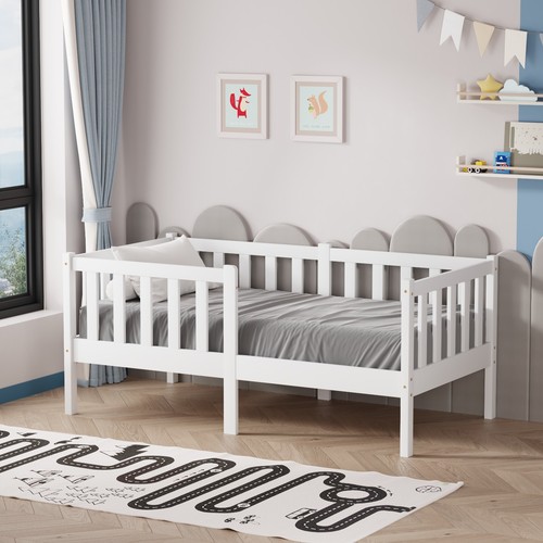 Junior toddler bed wooden - junior, pine