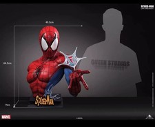 Queen Studios Life Size Bust  spider-man   Not Sideshow Not Xm Studios.