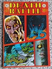 Death Rattle Vol 1 No 3 1973 1st Underground Comix Horror Tim Boxell Skull Zap