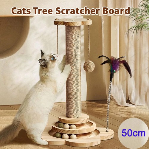 Tall cat scratching post - tall,