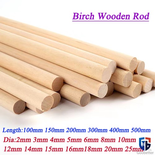 Wooden dowel rod dia 2mm - wooden, rod,dia