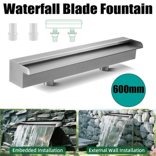 600mm garden stainless steel - 600mm,