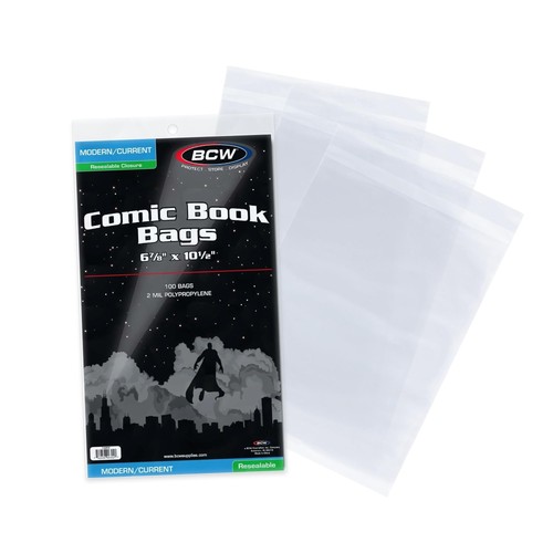 Bcw resealable current modern - resealable, current/modern