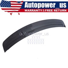 Black Bonnet Panel Trim Cover