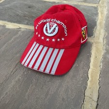 Vintage red Ferrari Michael Schumacher Baseball cap 