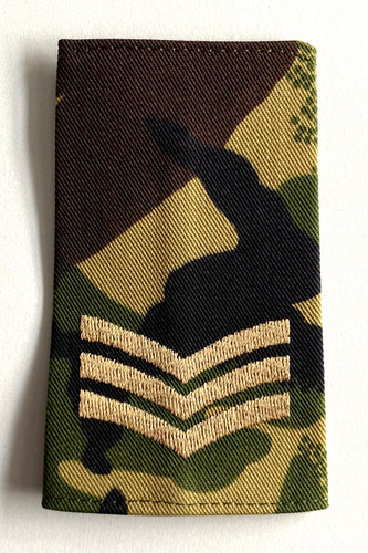 Dpm sergeant sgt rank slide - dpm,