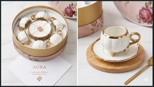 6pc Luxury Arabic Cawa Cup Tea