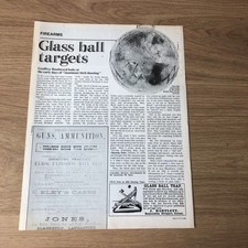 GUNS124 G. BOOTHROYD ARTICLE “GLASS BALL TARGETS”
