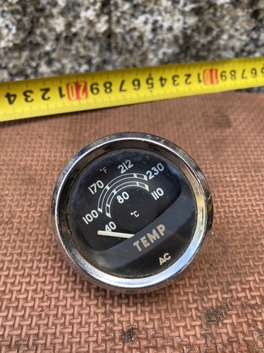 Classic car temp gauge - ac,