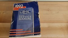 1992 CHEVY EXPRESS G VAN GVAN Shop Service Repair Manual Set OEM