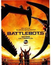 PTP104 MAGAZINE ADVERT 11X8" BATTLEBOTS TV SHOW ON ABC