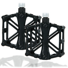 Mountain Bicycle MTB Bike Cycling Bearing Alloy Flat-Platfrom Pedals 9/16" Inch