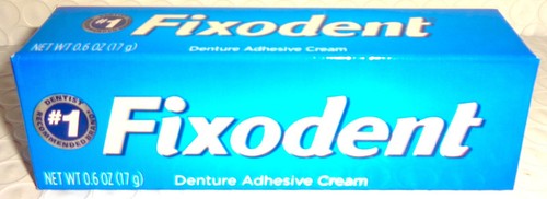 Fixodent denture adhesive - fixodent, #1