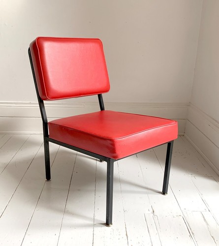Mid century modern - red, vinyl
