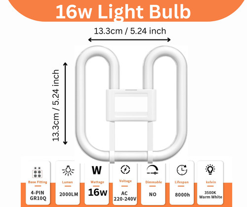 Energy saving 16w pin - saving, 2d