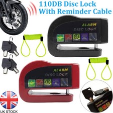 Alarm Motorbike Disc Lock
