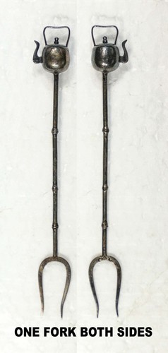 Antique pickle fork silver - •,